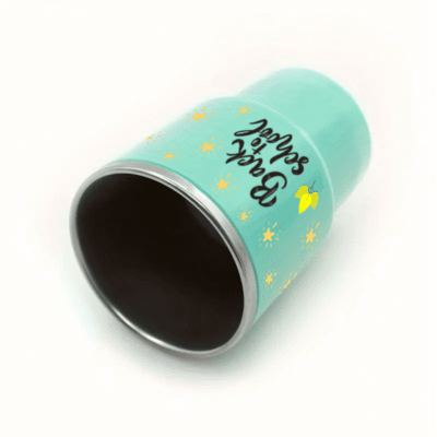 Back to School Mini Tumbler – 3oz Stainless Steel Shot Glass with Lid & Straw – Teacher Gift Set (6 Colors)