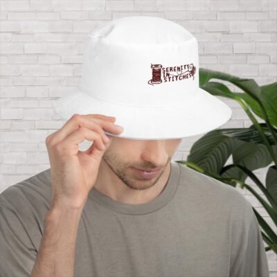 Serenity in Stitches Bucket Hat