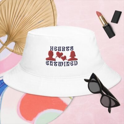 Hearts Entwined Bucket Hat