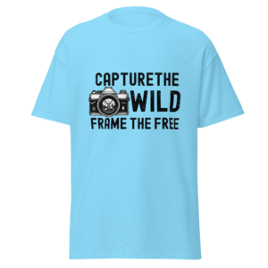 Capture the Wild, Frame the Free Men's classic tee