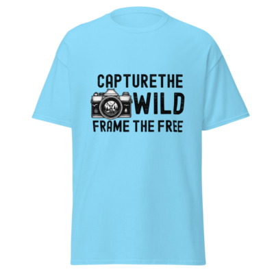 Capture the Wild, Frame the Free Men's classic tee