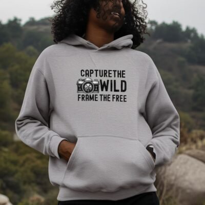 Capture the Wild, Frame the Free Unisex Hoodie