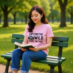 Capture the Wild, Frame the Free Women's Relaxed T-Shirt