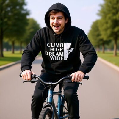 Climb High, Dream Wide Unisex Hoodie