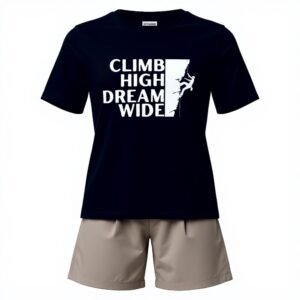 Climb High, Dream Wide Women's Relaxed T-Shirt