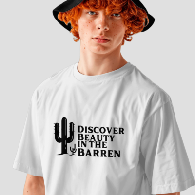 Discover Beauty in the Barren Men's classic tee
