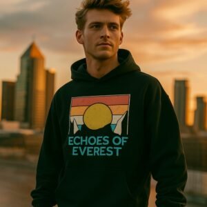 Echoes of Everest Unisex oversized hoodie