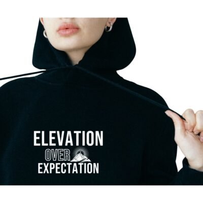 Elevation Over Expectation Premium eco hoodie