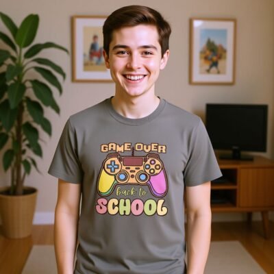 Game Over Back To School Youth classic tee