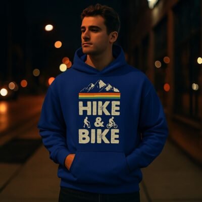 Hike & Bike Unisex oversized hoodie