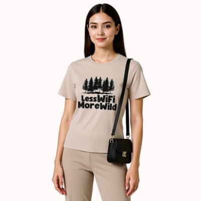 Less WiFi, More Wild Women's Relaxed T-Shirt