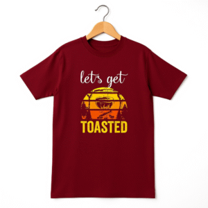 Hiking Humor Let's get toasted - Men’s premium heavyweight tee
