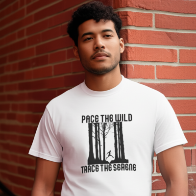 Pace the Wild, Trace the Serene Men's classic tee