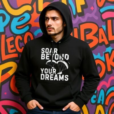 Soar Beyond Your Dreams Premium eco hoodie