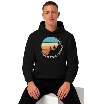 Trailblazing Through Life Unisex oversized hoodie
