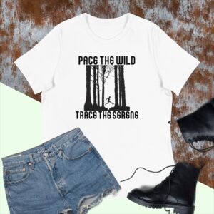 Pace the Wild, Trace the Serene Women's Relaxed T-Shirt