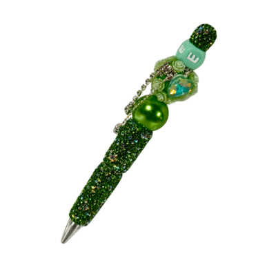 Glitter Rhinestone Beaded Pens – Sparkly Ballpoint Pens with Cute Teddy, Heart & Bear Toppers | Kawaii Stationery Gift, Glam Office & School Supplies for Her