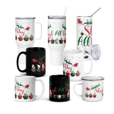 Best Christmas Mugs | Christmas Collection Drinkware – Festive Glossy Mugs, Tumblers & Enamel Cups