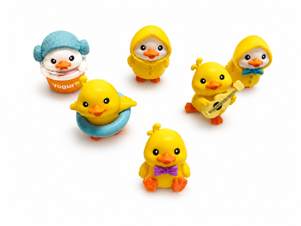 Playful Duckling Focal Beads & Beaded Accessories – Choose Your Set of 6