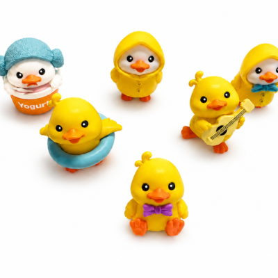 Playful Duckling Focal Beads & Beaded Accessories – Choose Your Set of 6