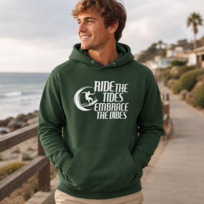 Nature-Inspired Unisex Hoodie – Ocean & Wilderness Designs | Collection 2