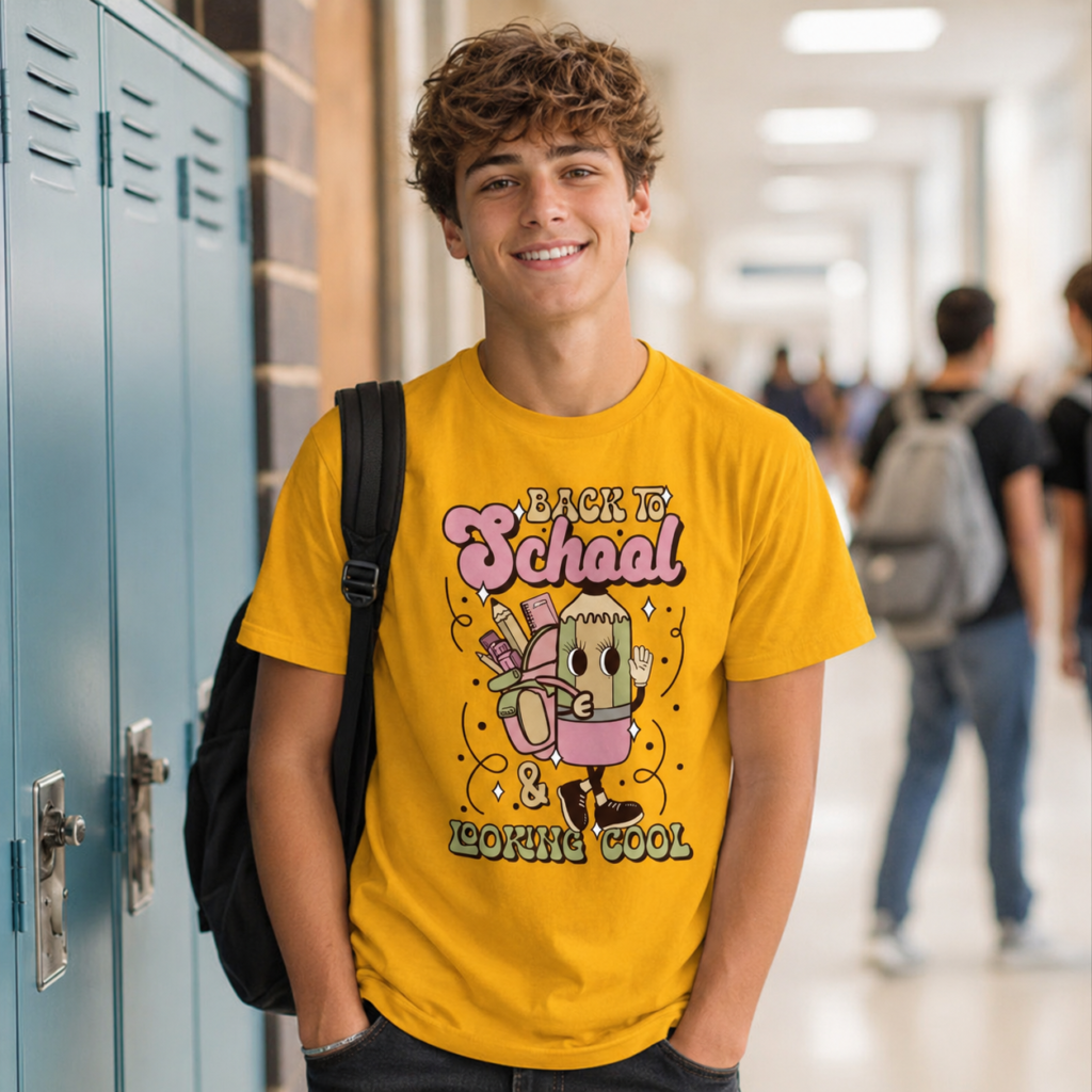 Cool Back to School Shirt for Kids – School Vibes & Funny Designs | Collection 2