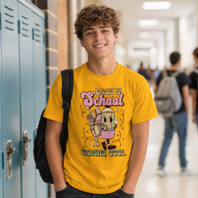 Cool Back to School Shirt for Kids – School Vibes & Funny Designs | Collection 2