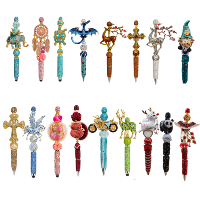 Collectible Luxury Beaded Pens – Choose Your Design | 19 Hand-Assembled Styles